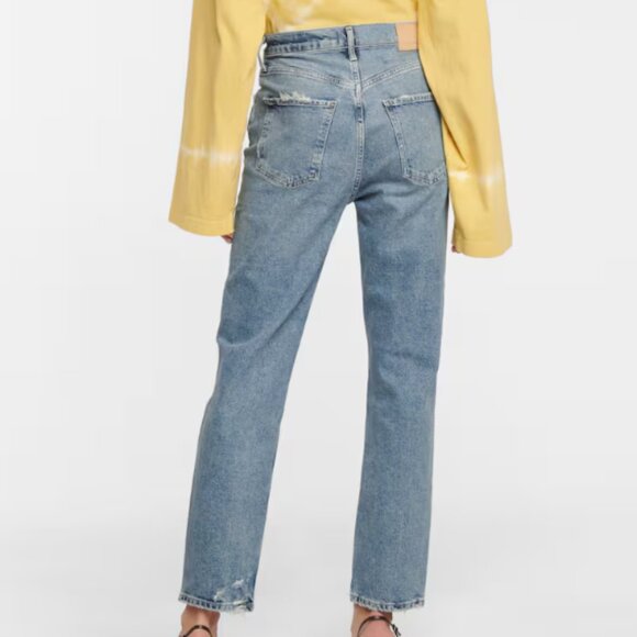Citizens Of Humanity Blue Straight Leg Jeans - Picture 1 of 12